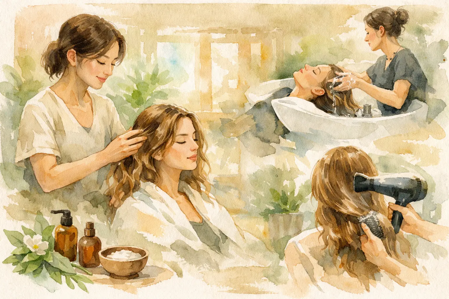 Aveda旅行后头发护理:假期后干燥毛躁怎么救