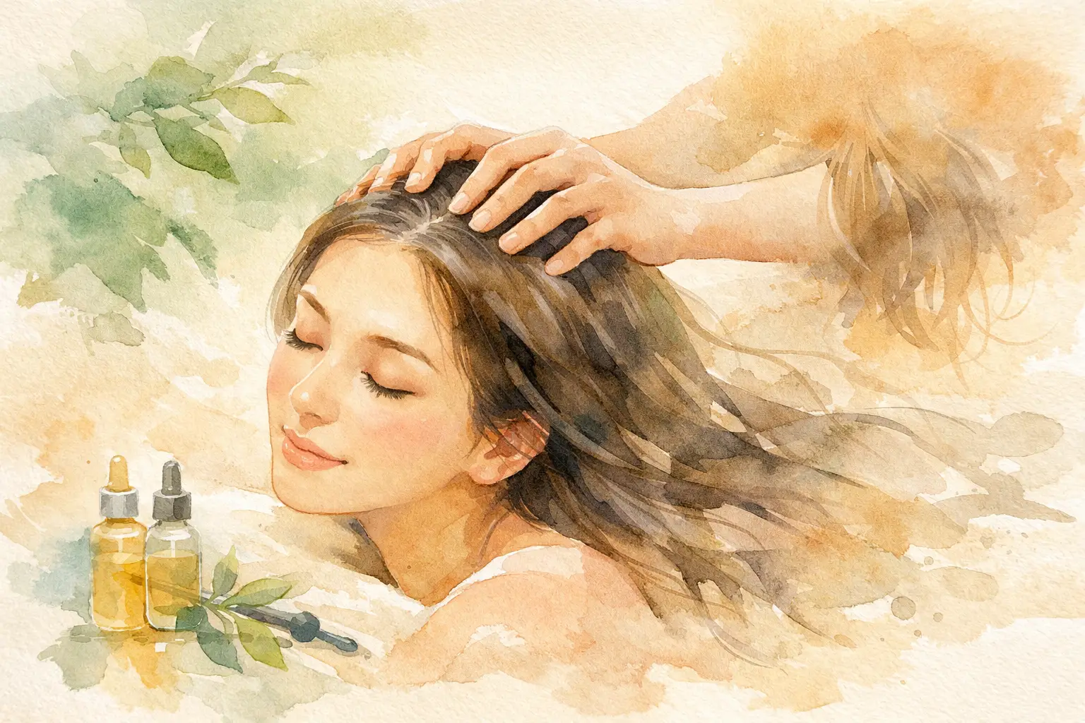 头皮按摩真的能帮助头发吗?