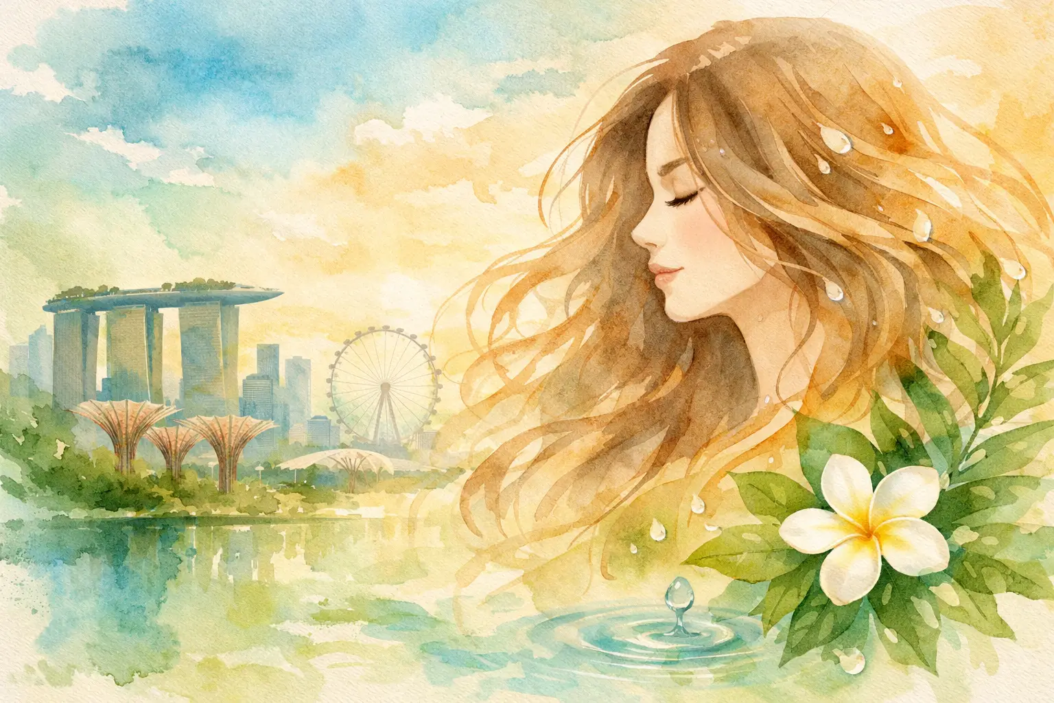 June to September Singapore Weather Hair Care