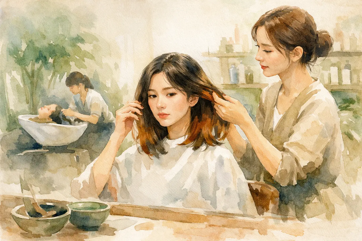 自己染发颜色不均匀怎么办?在家染发失败先别急