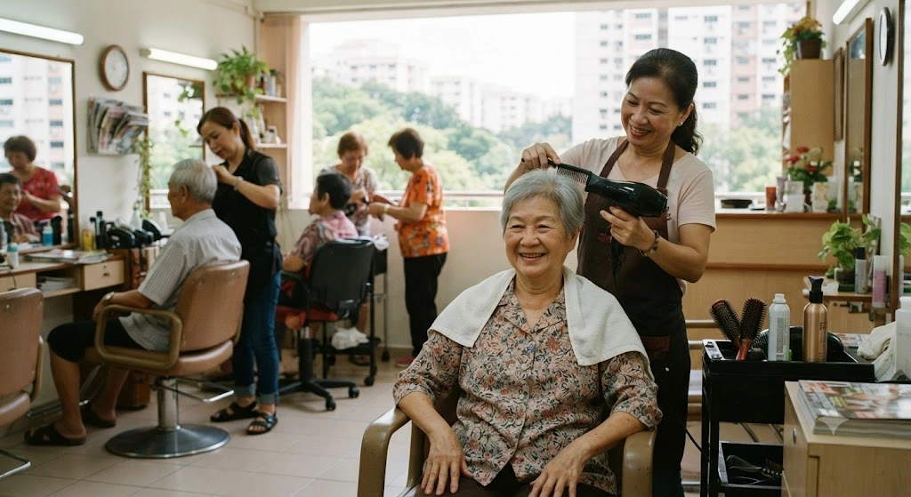 Hair Salons for Seniors in Singapore: How to Choose With Care and Confidence