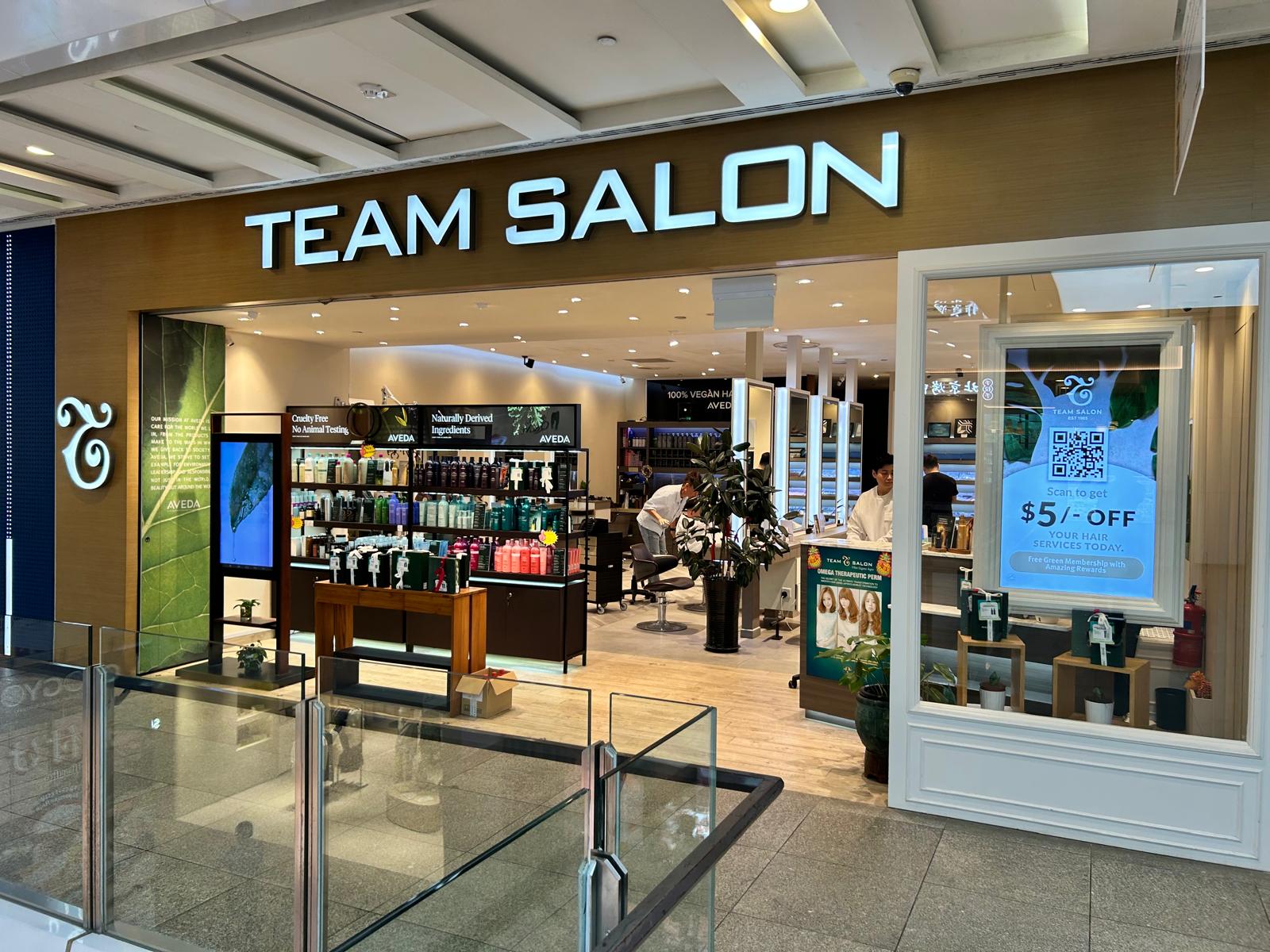 Team Salon hair salon in Jurong, Singapore